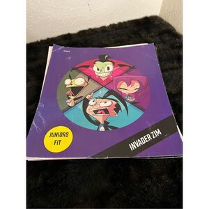 Invader Zim, goth skull  Hot Topic T-Shirt Store Display Poster Print